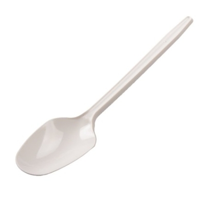 CUCHARA PLASTICA SOPERA BLANCA X UNIDAD