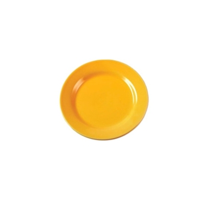 PLATO PORCELANA POSTRE AMARILLO