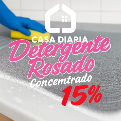 DETERGENTE CONC ROSADO X LITRO