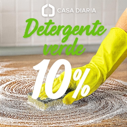 DETERGENTE 10% VERDE X LITRO
