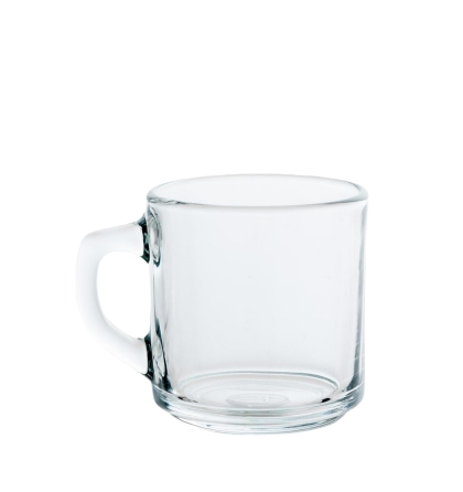 JARRO VIDRIO CAFE RECTO 7 CM