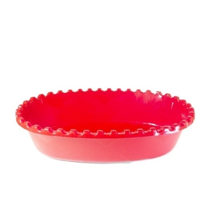 ENSALADERA FACETADA OVAL 3.5 LT