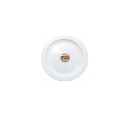 PLATO VIDRIO TEMP GOURMET PLAYO BCO 23.5 CM