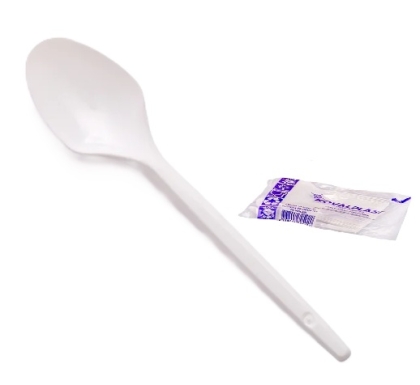CUCHARA PLASTICA SUNDAE X UNIDAD