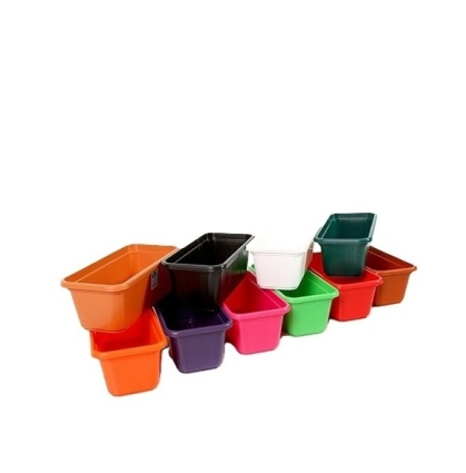 MACETA JARDIN RECTANGULAR 15 CM