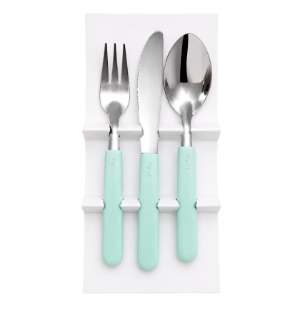 CUBIERTO NIÑOS MANGO PLASTICO X 3