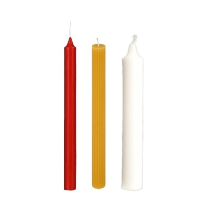 VELA PARAFINA LARGA 130 GR