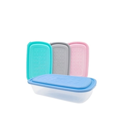 HERMETICO PLASTICO RECTANGULAR BH 2 LT
