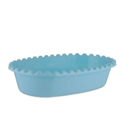 ENSALADERA FACETADA OVAL 1 LT