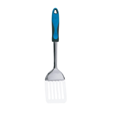 ESPATULA ACERO MANGO PLASTICO AZUL