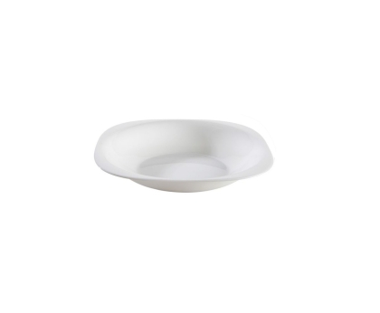 PLATO VIDRIO CARINE BLANCO HONDO