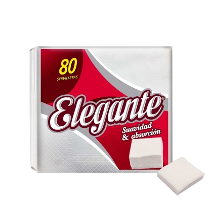 SERVILLETA ELEGANTE 33 X 33 X 80 U