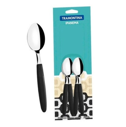 CUCHARA TE PLASTICO IPANEMA B X 12 