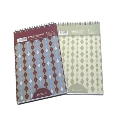 ANOTADOR A5 ESPIRAL RAYA 80 HOJAS 