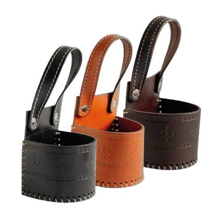 PORTA MATE CUERO