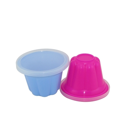 MOLDE PLASTICO FLAN Y GELATINA 