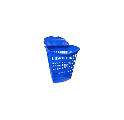 CESTO PLASTICO RECTANGULAR COLOR