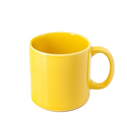 JARRO PORCELANA 360 ML AMARILLO  
