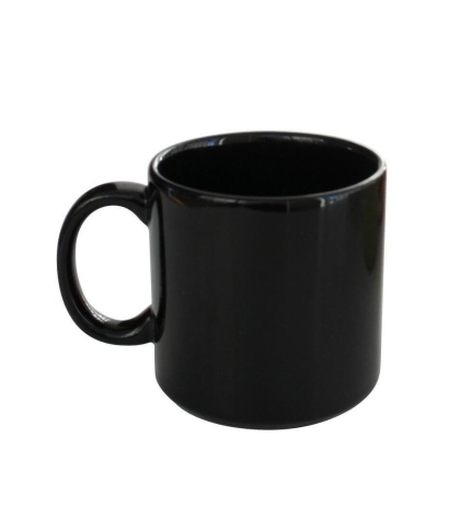 JARRO PORCELANA 360 ML NEGRO 