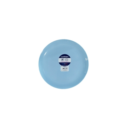 PLATO VIDRIO DIWALI BLUE POSTRE