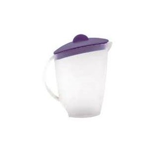 JARRA PLASTICA OVAL TRANSPARENTE 1.5 LT C/TAPA