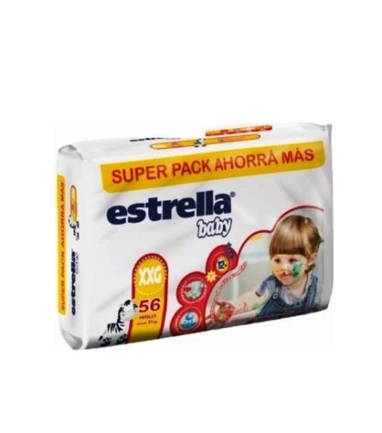 PAÑAL ESTRELLA HP XXG 56 