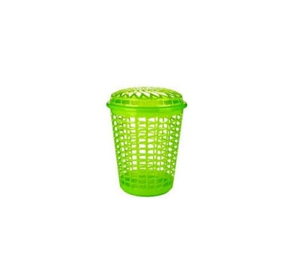 CESTO PLASTICO REDONDO COLOR