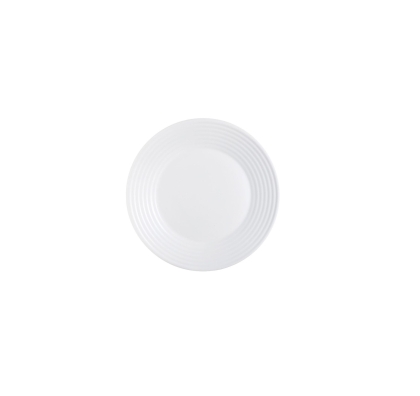 PLATO VIDRIO HARENA 19 BLANCO PLAYO