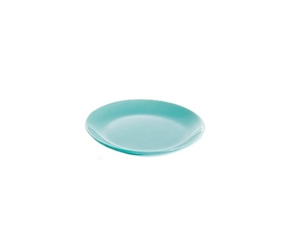 PLATO VIDRIO DIWALI TURQUESA POSTRE