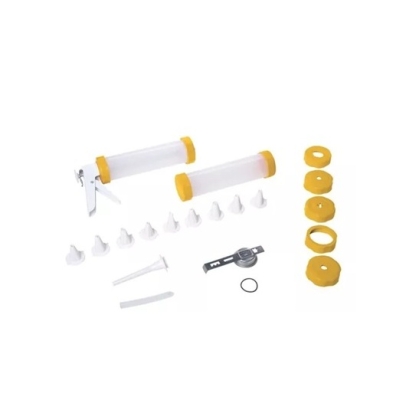 CHURRERA PISTOLA C/ ACCESORIOS DECORACION