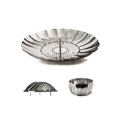 VAPORERA ACERO INOX VERDURA 30 CM
