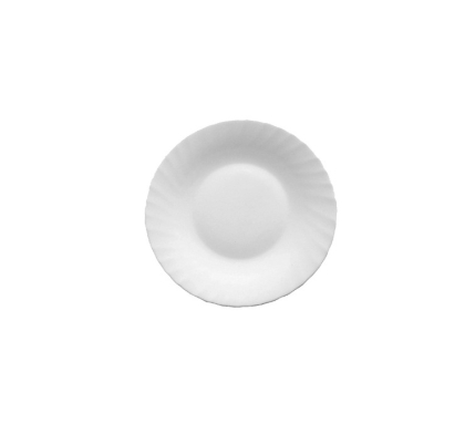 PLATO VIDRIO PLAINWARE BLANCO POSTRE
