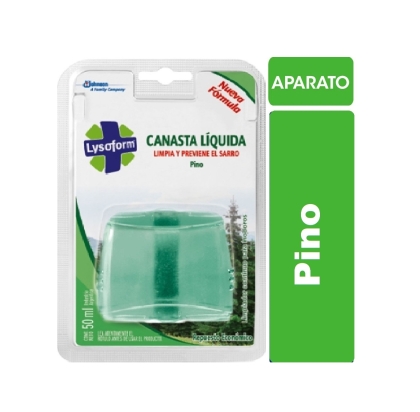 LYSOFORM CANASTA LIQ REP PINO 50 ML