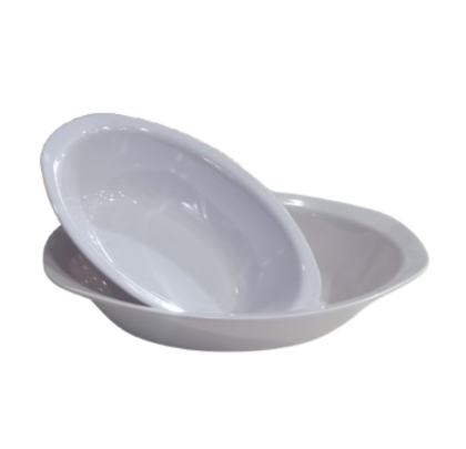 FUENTE MELAMINA OVAL PROFUNDA 25 CM