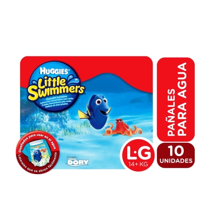 PA�AL HUGGIES LITLE SWIM G 10