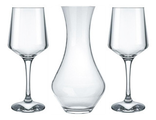 EST 2 COPA VIDRIO BRUNELLO 490 ML + DECANTADOR