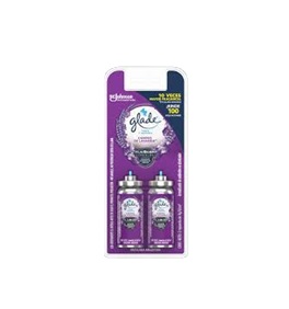 GLADE TOQUE RTO. TWIN PACK LAVANDA
