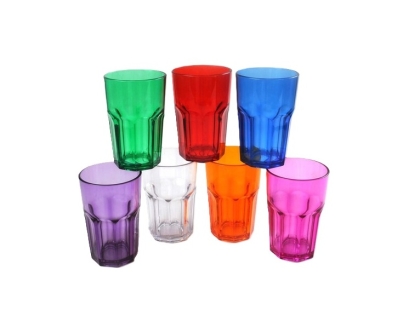 VASO ACRILICO COLOR 260 CC