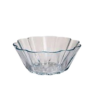 FLANERA VIDRIO ONDAS 21 CM