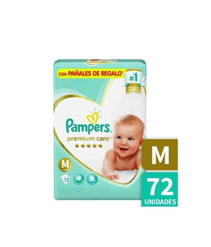 PA�AL PAMPERS PC SUAVE M 72