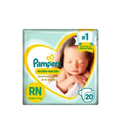 PA�AL PAMPERS PC RN 20 - HASTA 4 KG