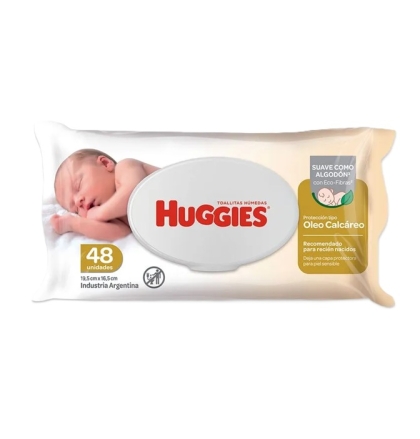 TOALLITA HUMEDA HUGGIES C-OLEO CAL 48