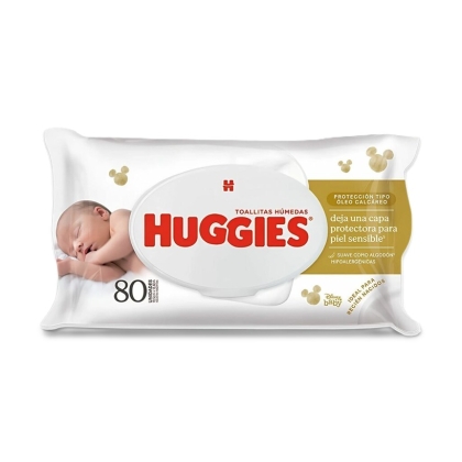 TOALLITA HUMEDA HUGGIES C-OLEO CAL 80