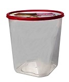 HERMETICO PLASTICO REDONDO BUHO 1600 ML