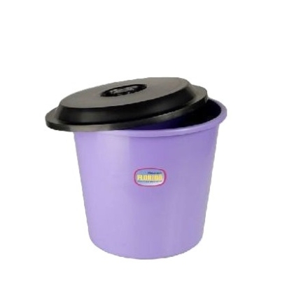 RESIDUO PLASTICO REDONDO FLORA 7 LT