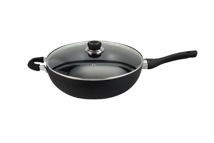 WOK TEFLON TAPA VIDRIO HUDSON N� 32