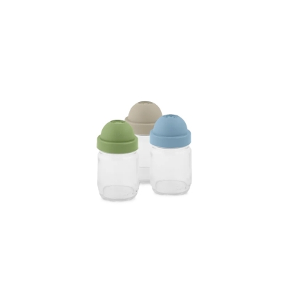 SALERO PIMENTERO VIDRIO TAPA PLASTICA
