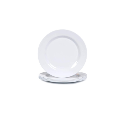 PLATO MELAMINA PLAYO BLANCO GASTRO 25 CM