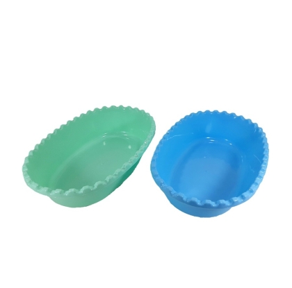 ENSALADERA FACETADA OVAL 3 LT