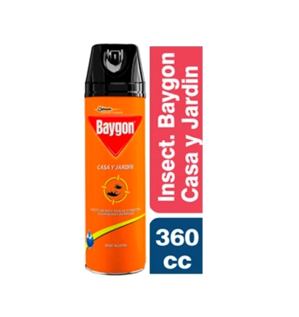 BAYGON AEROSOL NARANJA CYJ 300 ML